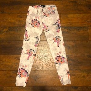 Stretch Skinny Floral 0 American Eagle Outfitters
